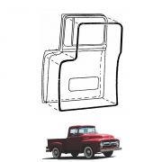 Borracha das Portas Ford Pickup 1956 a 1961 F-100