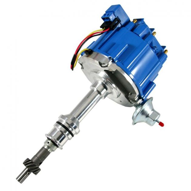 Distribuidor Eletrônico HEI para Ford V8 302 289 cor Azul