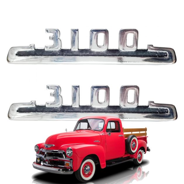 Emblema Lateral 3100 Chevrolet 1953 1954