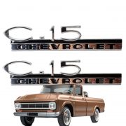 Emblema Lateral Chevrolet C15 