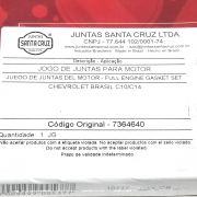 Juntas de Motor para 261 6 Cilindros Chevrolet JSC