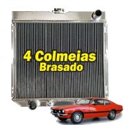 Radiador de Alumínio 4 Colmeias para Ford Maverick V8