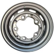 Roda 10 Janelas VW Fusca Karmann Guia Prata 15 X 5,5